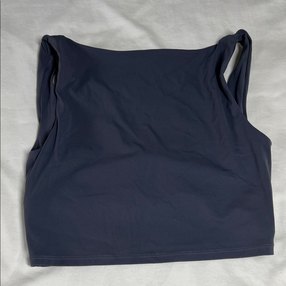 Navy Blue Sleeveless Top